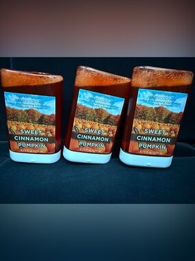 Bath & Body Works Sweet Cinnamon Pumpkin Smart Soap Refill Set of 3